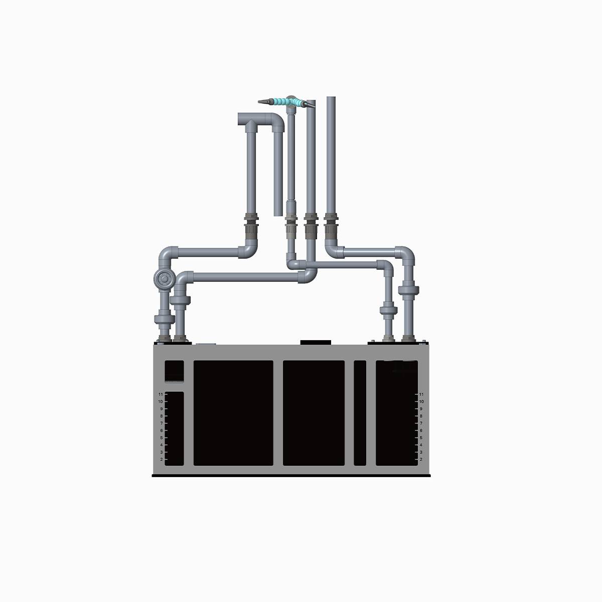 Innovative Marine INT 170 Gallon Complete Reef System in black, view 8