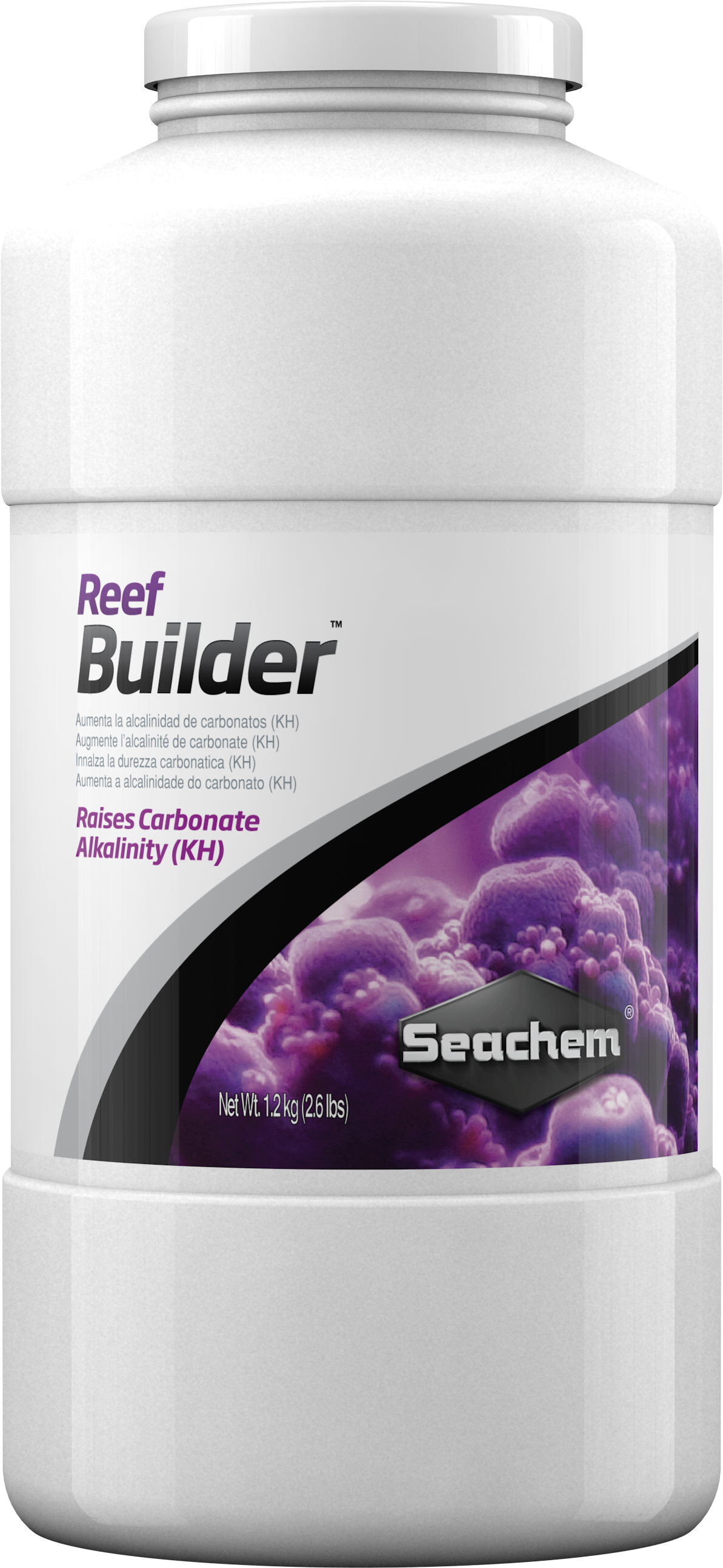 Seachem Reef Builder carbonate alkalinity supplement, 1.2 kg jar