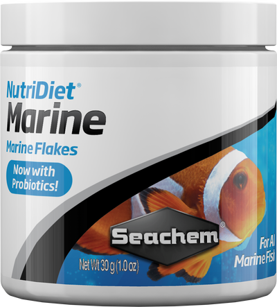 Seachem NutriDiet Marine Flakes w/Probiotics
