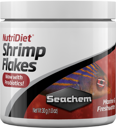 Seachem NutriDiet Shrimp Flakes w/Probiotics