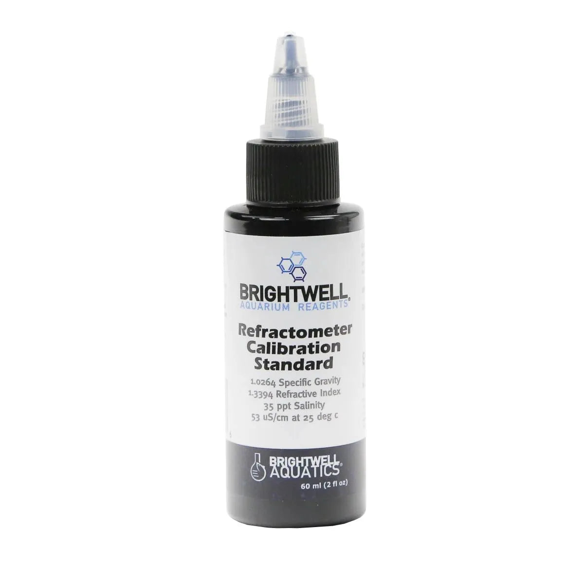 Brightwell Aquatics Refractometer & Hydrometer Calibration Standard – 60 ml