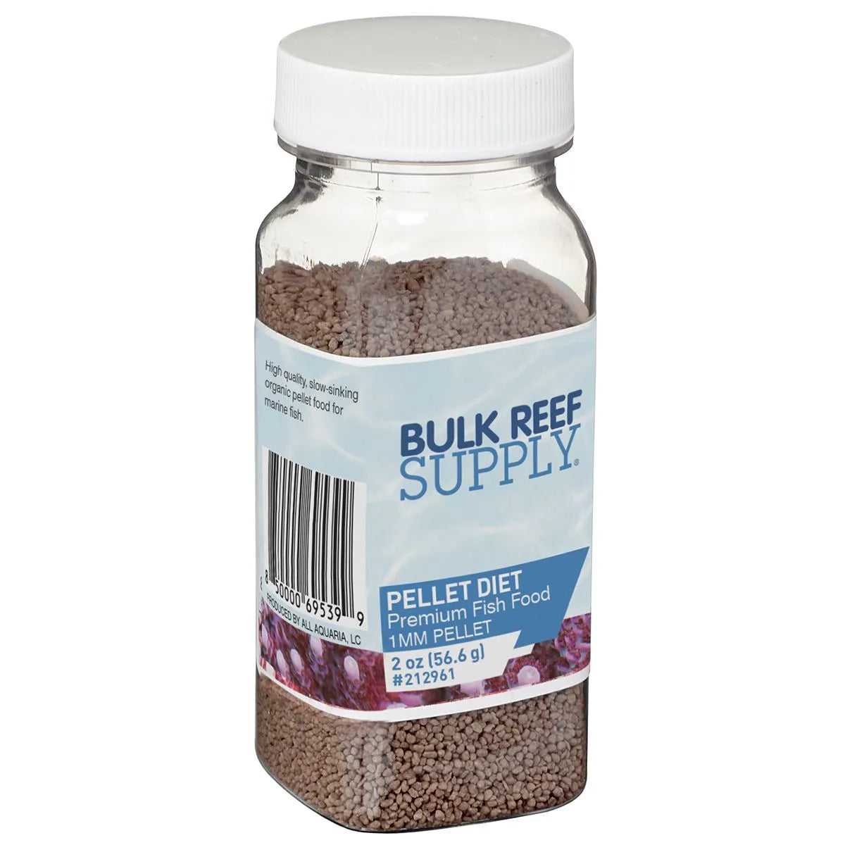 BRS – Premium Saltwater Fish Food Pellets – 2 oz