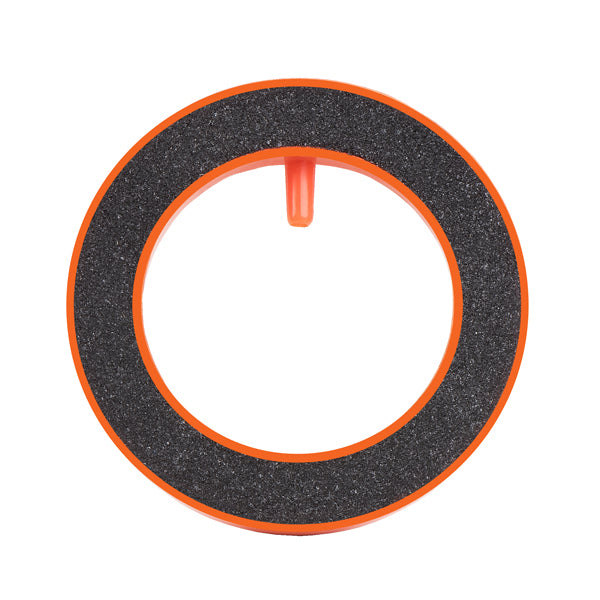 Aquatop Breza AS-03RNG 3 in ring airstone, black ring in an orange frame