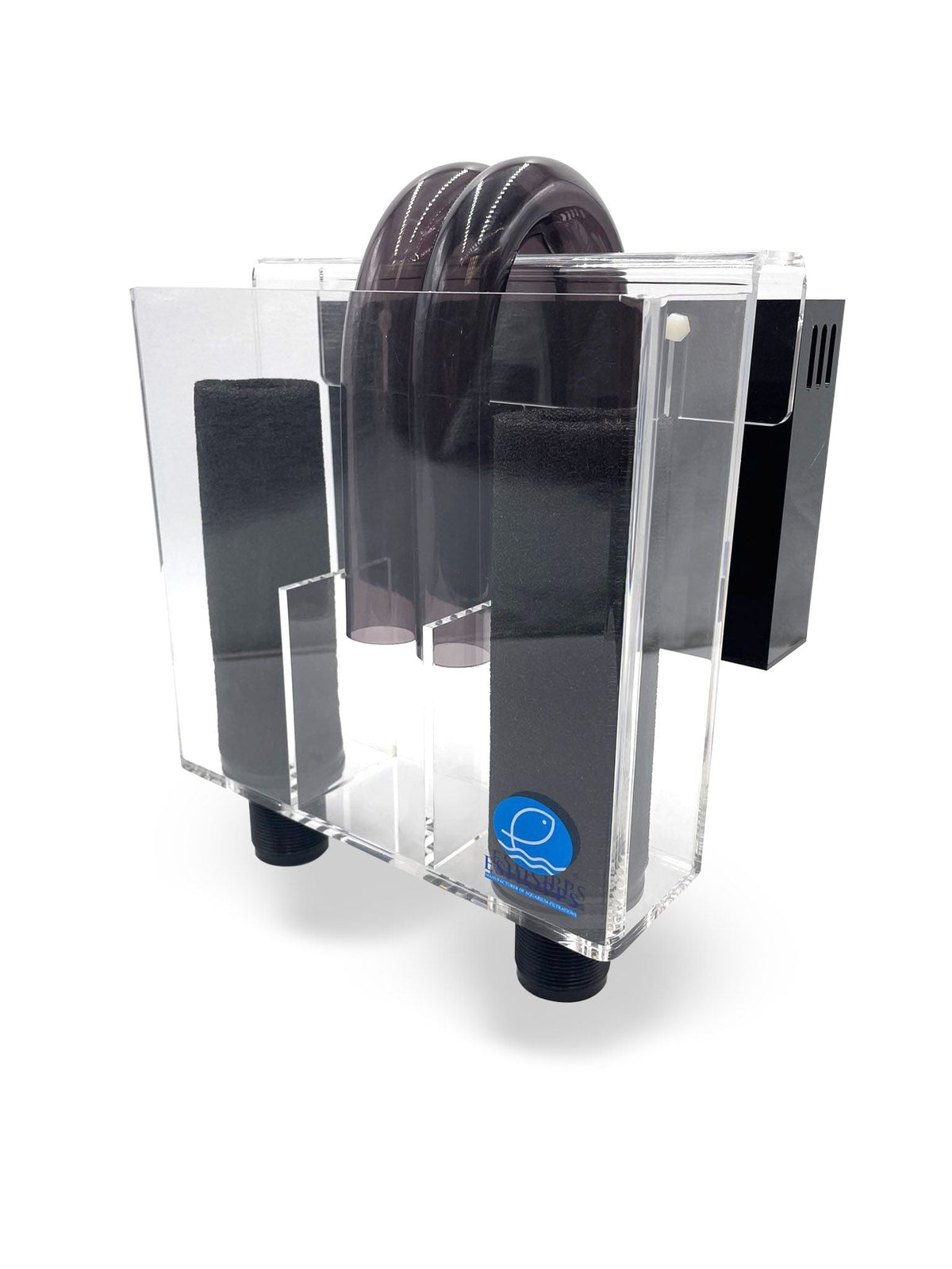Eshopps Power Flow PF-1200 dual intake hang-on overflow box for 150 to 200 gallon aquariums