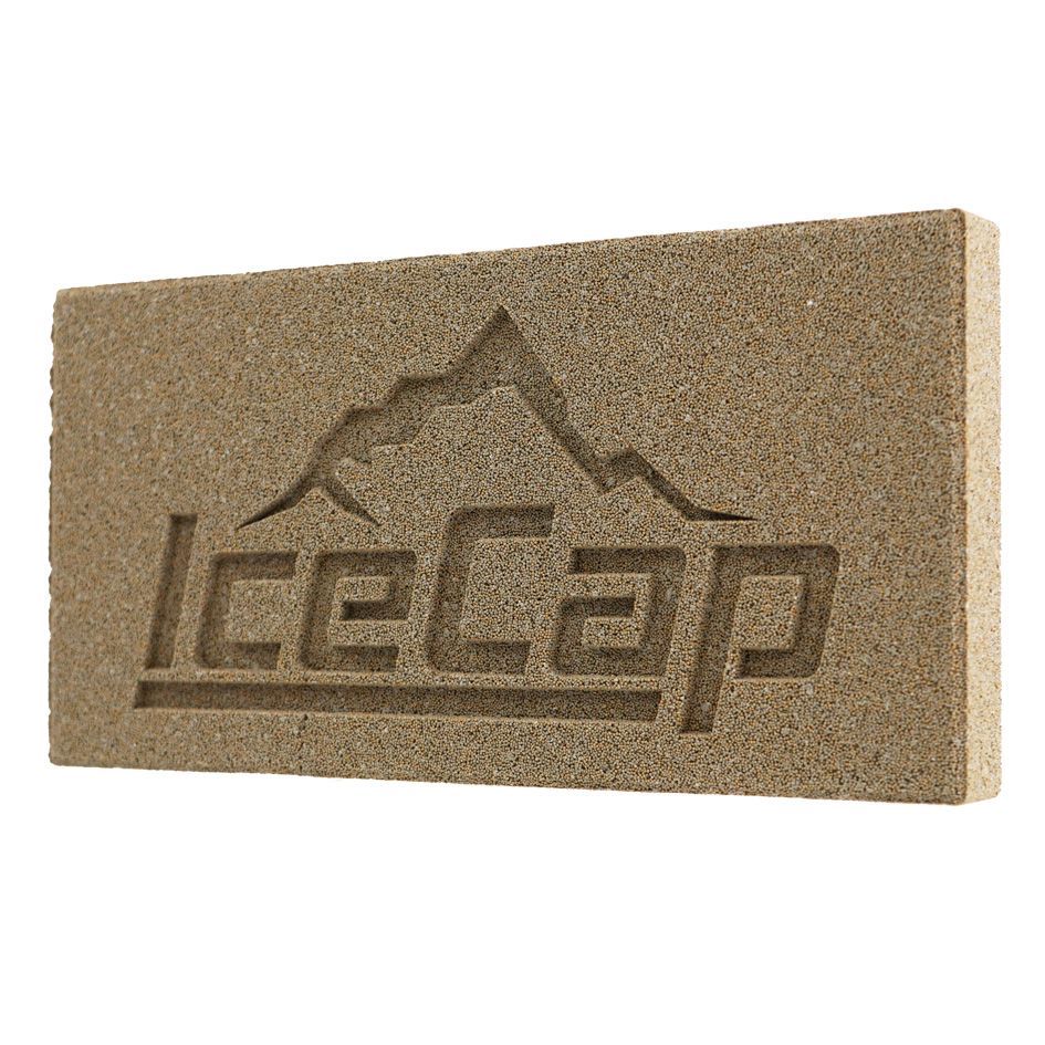 IceCap 8-Inch Bio-Plate Biological Filter Media – High-Capacity Ceramic Brick