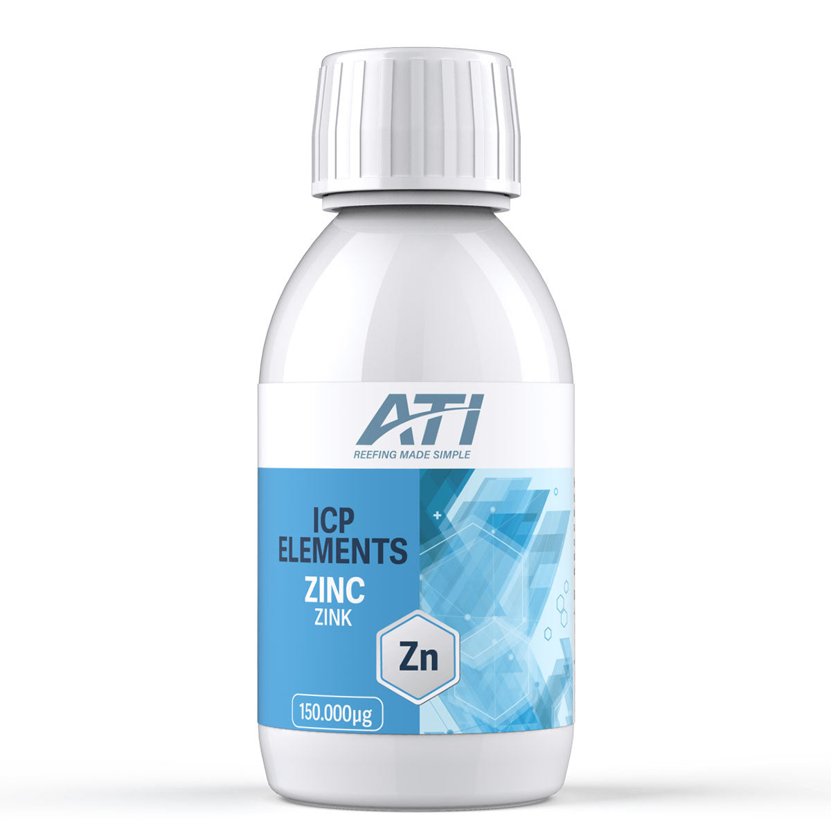 ATI ICP Element Zinc 150 mL reef trace element supplement bottle
