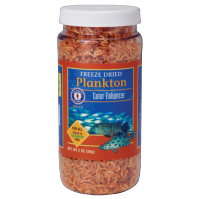 SFBB San Francisco Bay Brand Freeze Dried Plankton Color Enhancer 2 oz jar