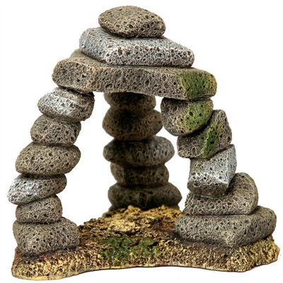 Blue Ribbon Exotic Environments Triple Pebble Archway