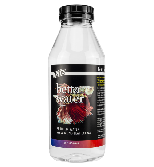 Fritz Betta Water 32 oz bottle, ready-to-use conditioned water for betta fish