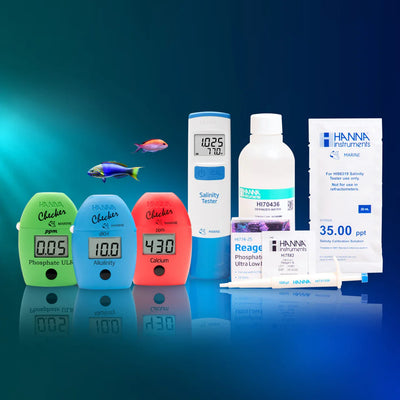 Hanna Instruments REEF‑2 – Reef Professional Kit V2 – Checker® HC - Squeaky's Aquatics