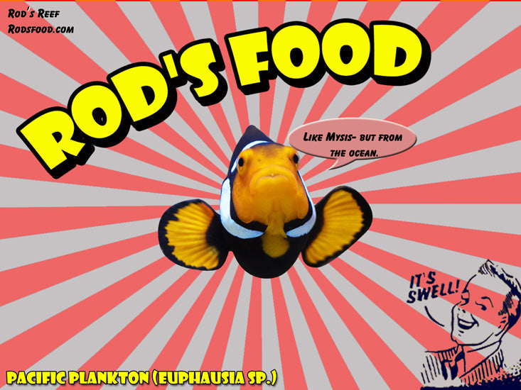 Rod's Food Frozen Pacific Plankton 6 oz flat pack