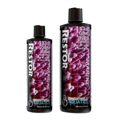 Brightwell Aquatics ReStor coral tissue supplement bottle
