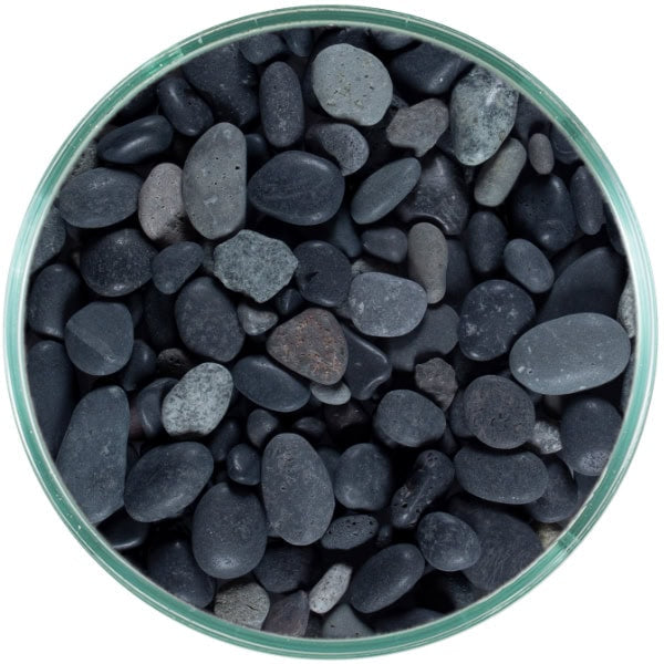 CaribSea Super Naturals Raven River Pebble dark natural river pebble substrate
