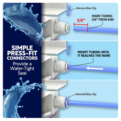 Included tubing for Aquatic Life Classic Sediment & Carbon Plus unit