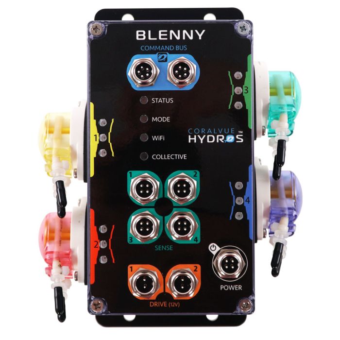 HYDROS Blenny – Smart Aquarium Controller with Four Micro-Dosing Pumps