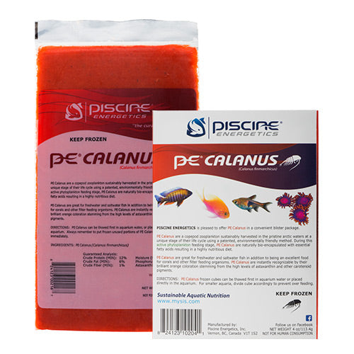 Piscine Energetics PE Calanus, whole frozen Arctic copepods