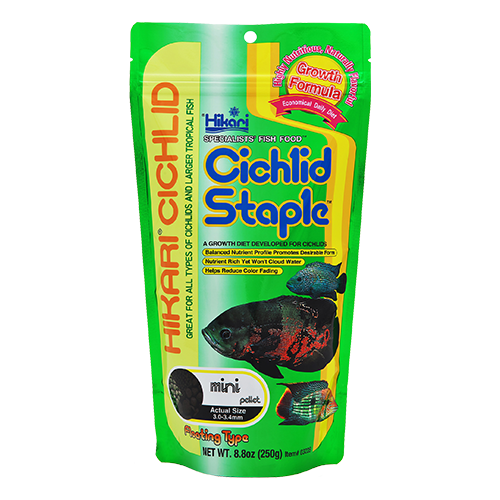 Hikari Cichlid Staple quick-sinking pellet food for freshwater cichlids