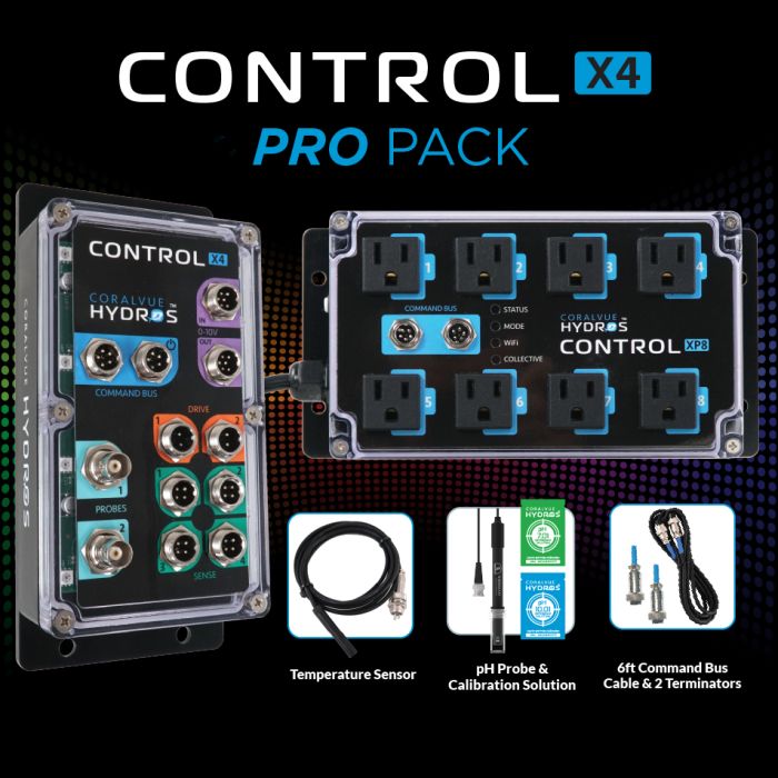 HYDROS Control X4 / XP8 PRO Pack – Full Smart Aquarium Controller Set