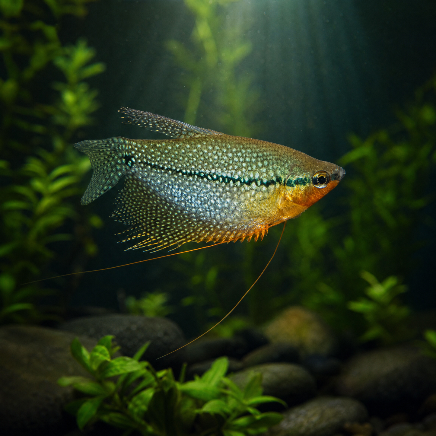 Pearl Gourami (Trichopodus leerii)
