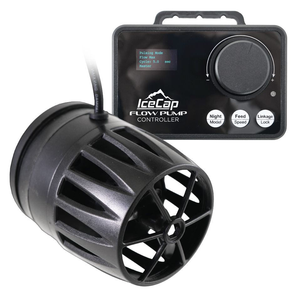 IceCap FP-200 Aquarium Flow Pump with controller