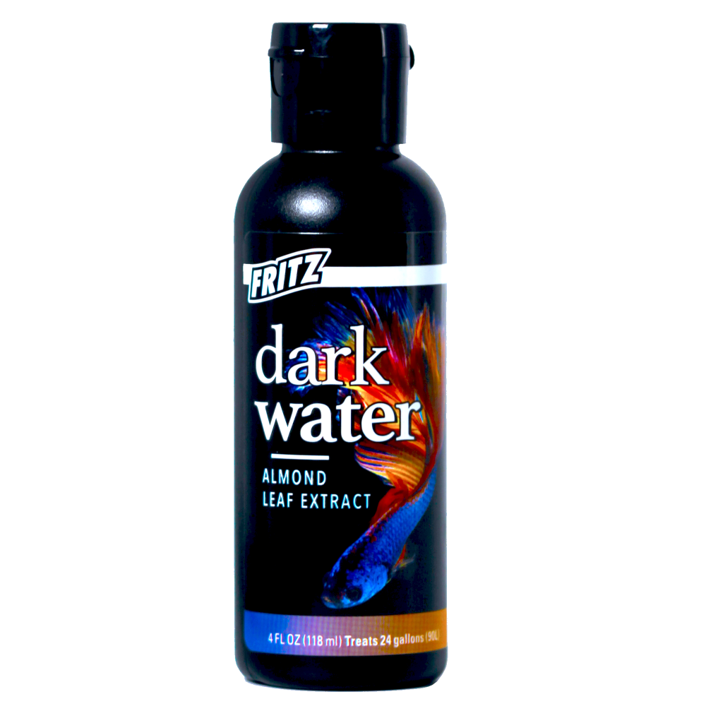 Fritz Dark Water Almond Leaf Extract 4 oz bottle, liquid Catappa blackwater conditioner