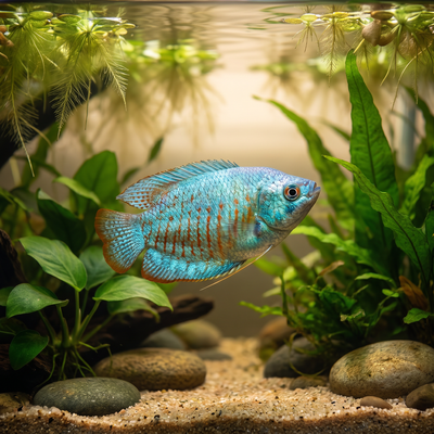 Dwarf Gourami Male (Trichogaster lalius)