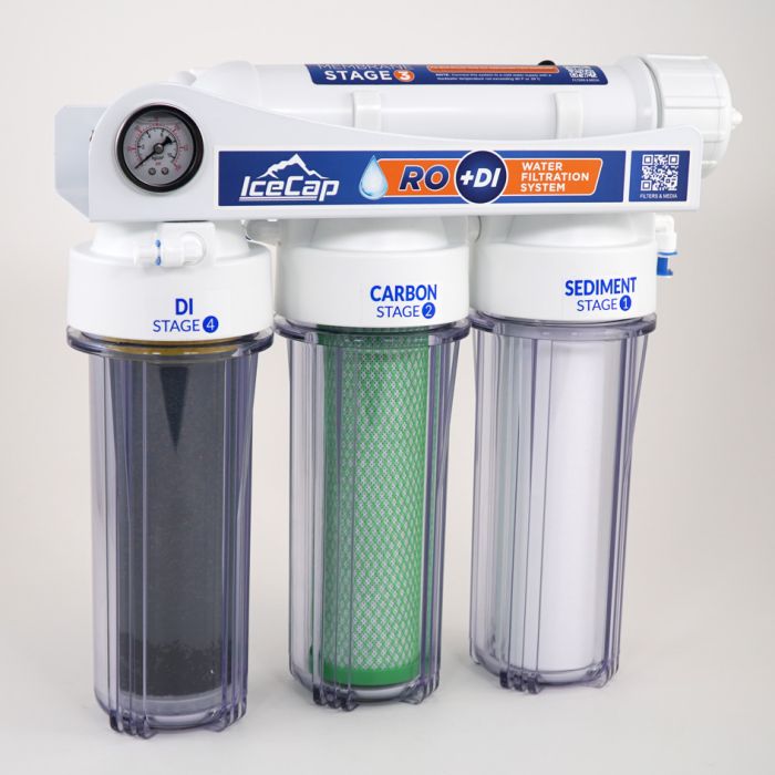 IceCap 4-Stage RO/DI System – 100 GPD
