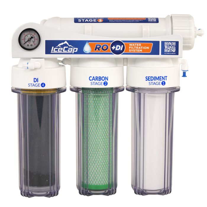 IceCap 4-Stage RO/DI System – 100 GPD
