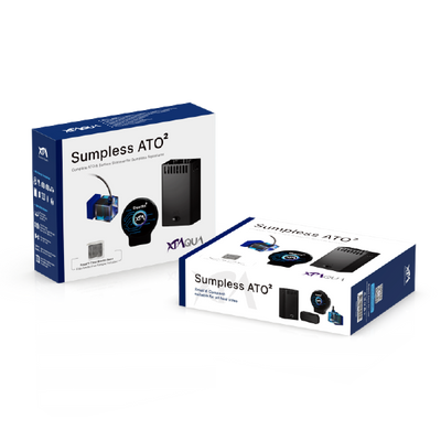XP Aqua Sumpless ATO2 auto top-off system with overflow box for sumpless aquariums