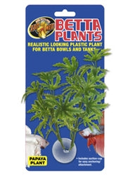ZooMed Betta Plant Papaya soft silk aquarium plant