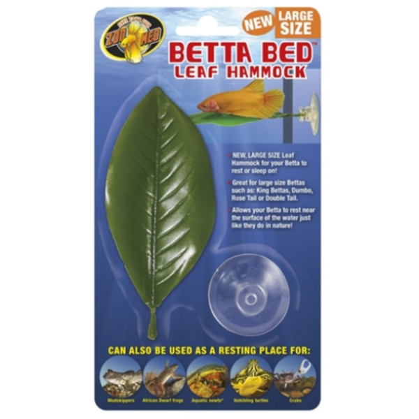 ZooMed Betta Bed Leaf Hammock Large resting leaf