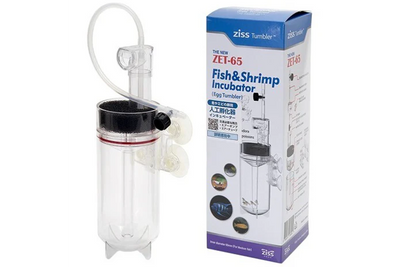 Ziss ZET-65 Fish and Shrimp Egg Tumbler incubator with retail packaging