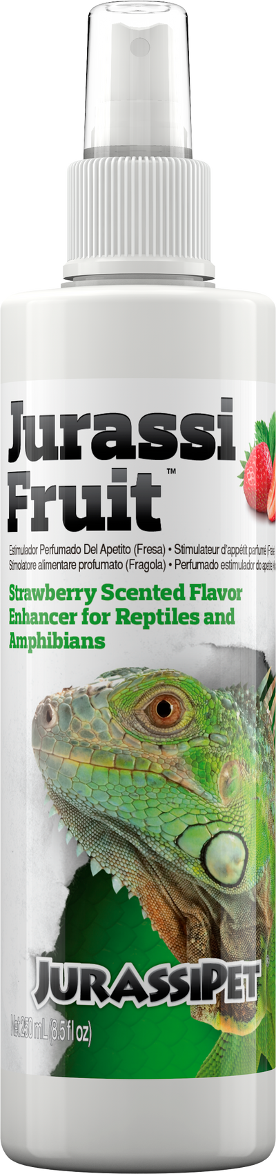 JurassiPet JurassiFruit Strawberry 250 mL spray bottle, flavor enhancer for reptiles and amphibians
