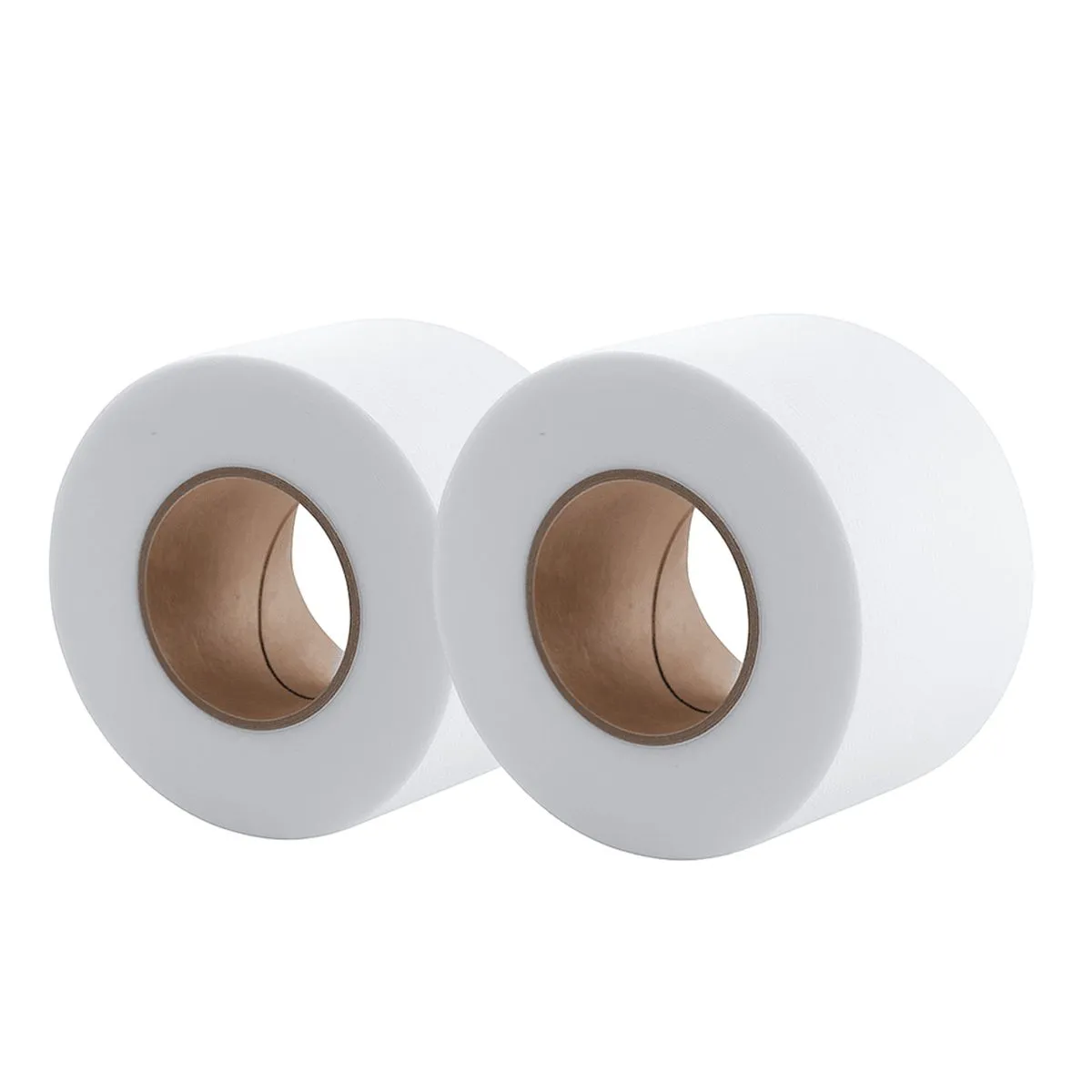 Two N-Clear Nano replacement fleece rolls, 82 ft each, on cardboard cores