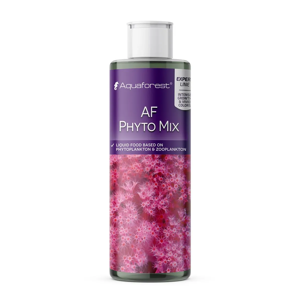 Aquaforest AF Phyto Mix 250mL bottle, liquid coral food based on phytoplankton and zooplankton