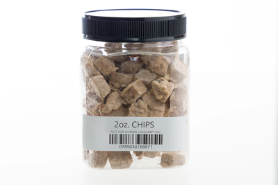 Dunkin's Freeze Dried Chips 2 oz jar of premium marine food for saltwater fish
