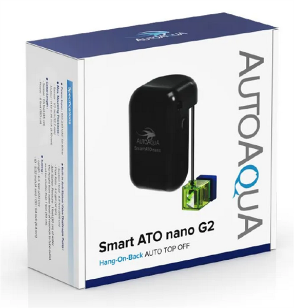 AutoAqua Smart ATO Nano G2 box - optical infrared auto top-off system for nano reef tanks with pump and sensor