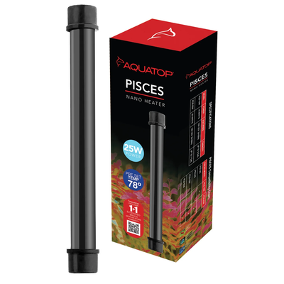 Aquatop Pisces 25W Heater | Pre-Set Nano Aquarium Heater