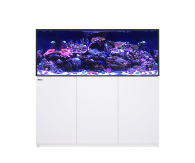 Red Sea REEFER 625 G3+ aquarium system with white cabinet