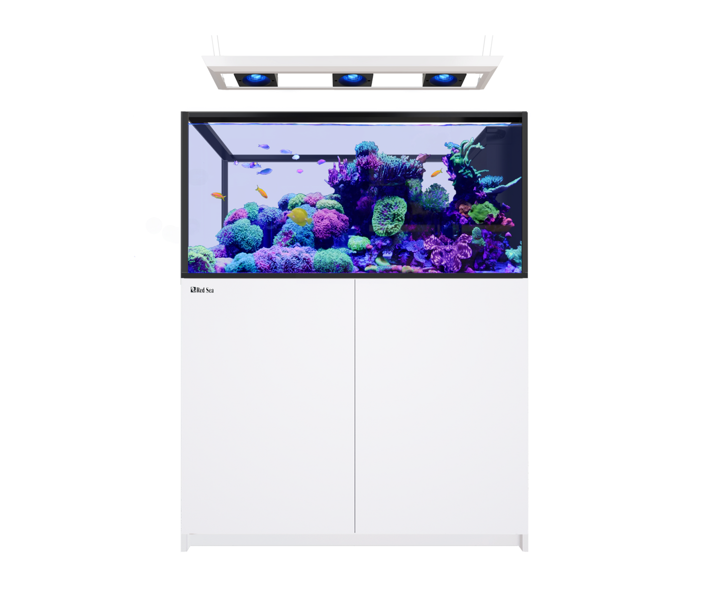 Red Sea REEFER Peninsula 500 G3 Deluxe (3x ReefLED 115) - White cabinet