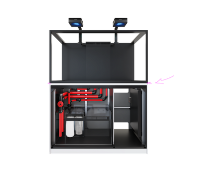 Red Sea REEFER S-550 G3 Deluxe - White cabinet