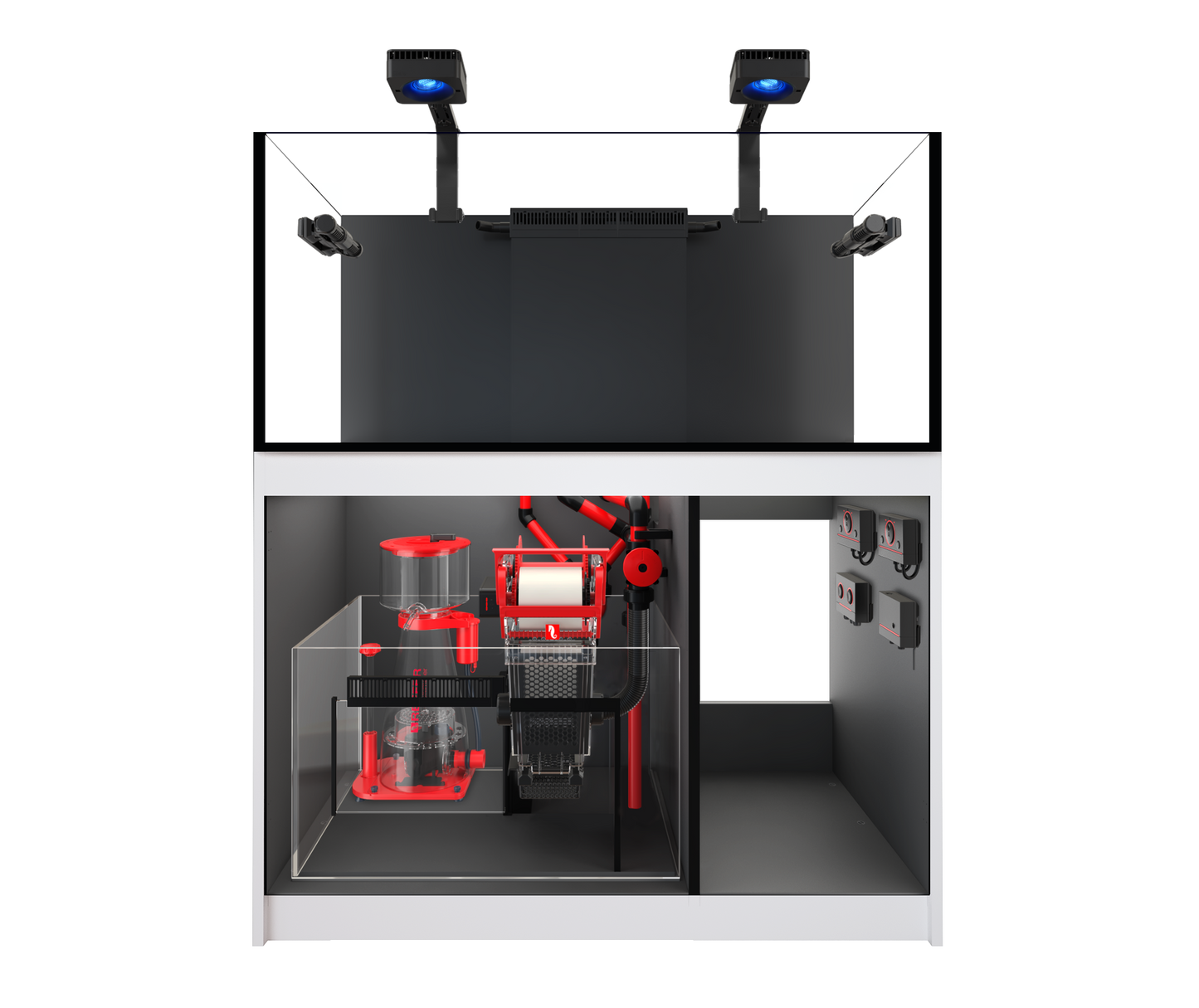Red Sea REEFER MAX 350 G3 Aquarium System - White cabinet