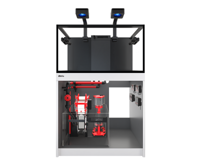 Red Sea REEF-FRAME MAX 250 Aquarium System (54 Gal) with White cabinet