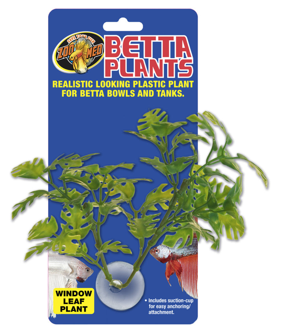 plastic plants in betta tank Zoo Med Betta Plant Window Leaf
