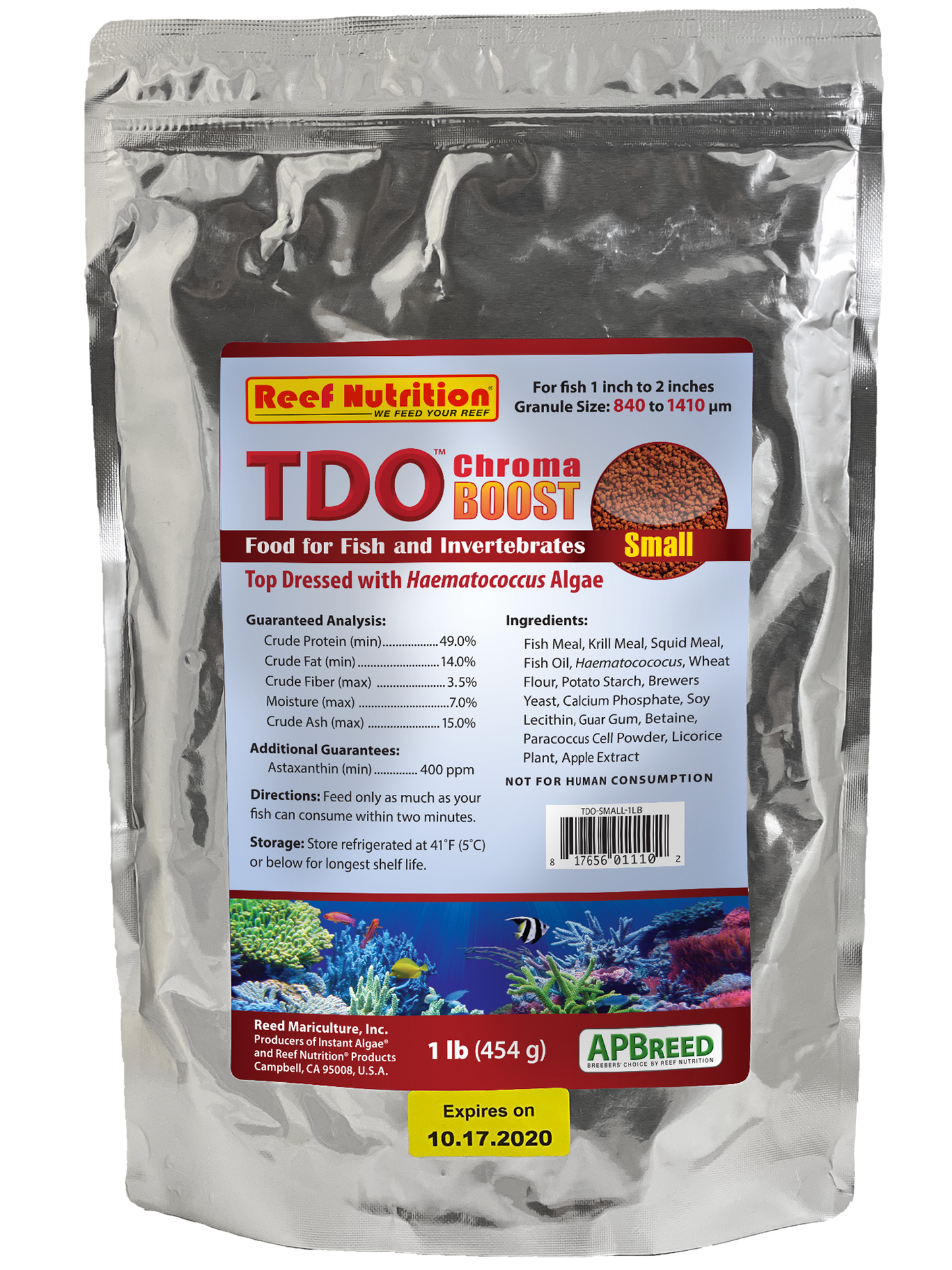 TDO Chroma BOOST Small C2 1 lb bottle