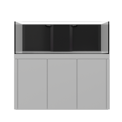 Tideline Crystaline G2 Reef Internal 60x20 rimless 109-gallon reef aquarium on White cabinet stand