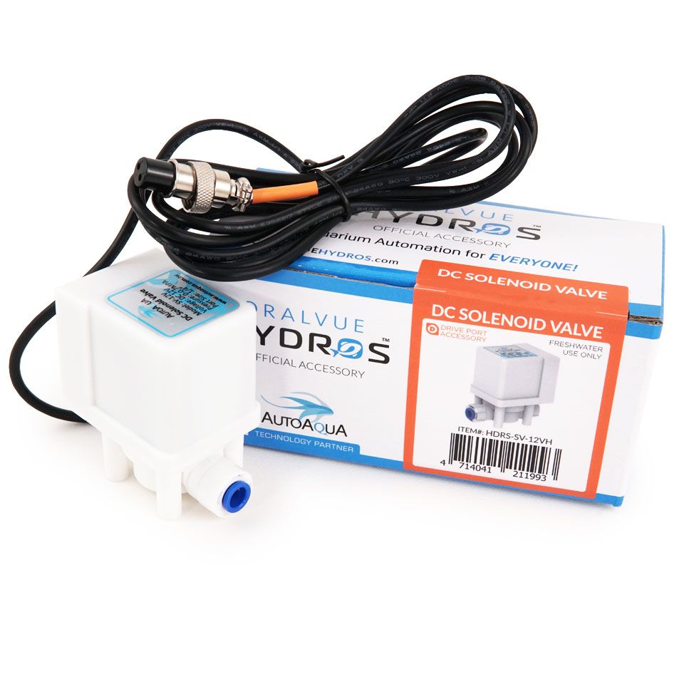 Hydros HDRS-SV-12VH | DC Solenoid Water Valve | Drive Port Accessory