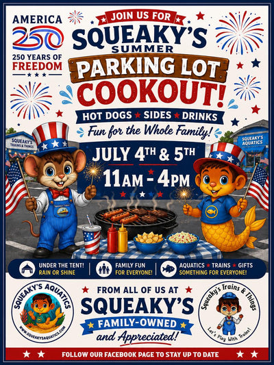 4th of July Cookout & Aquarium Raffle
