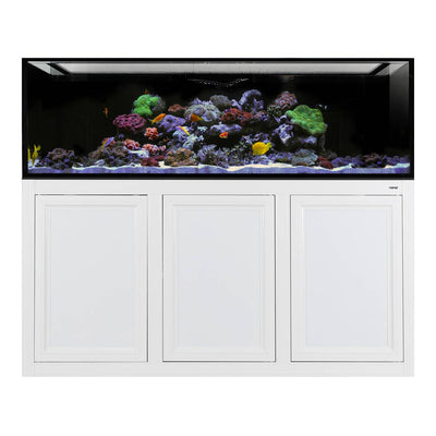 Innovative Marine INT 200 Gallon Complete Reef System in white with aluminum APS stand and sump