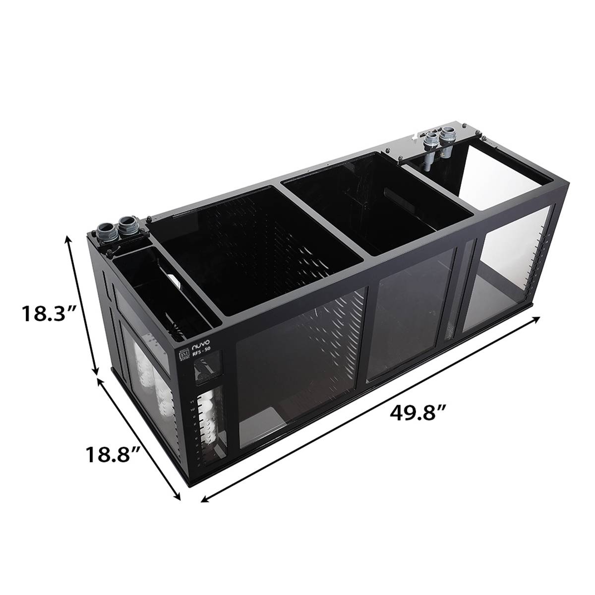 Innovative Marine INT 170 Gallon Complete Reef System in black, view 5
